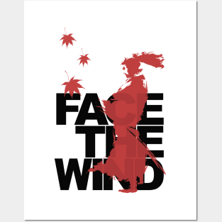 Face The Wind Posters and Art